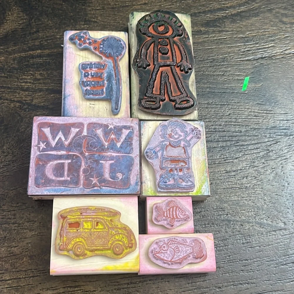 Mixed Set of 7 Stampin’ Up Stamps